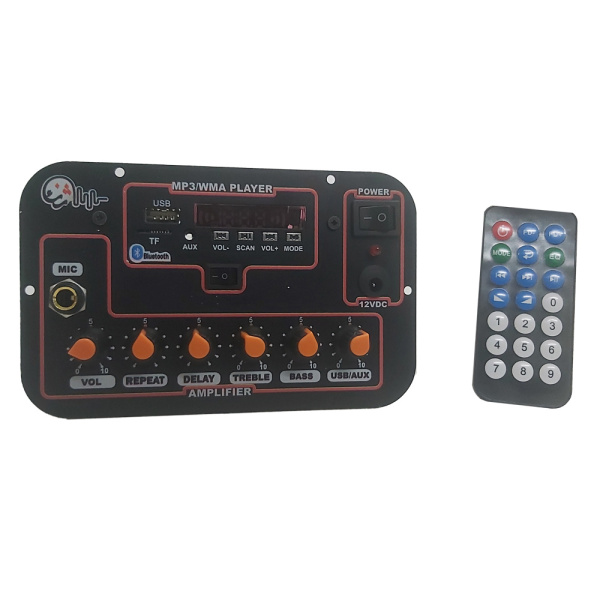 پنل فلزی اسپیکر همراه با ریموت